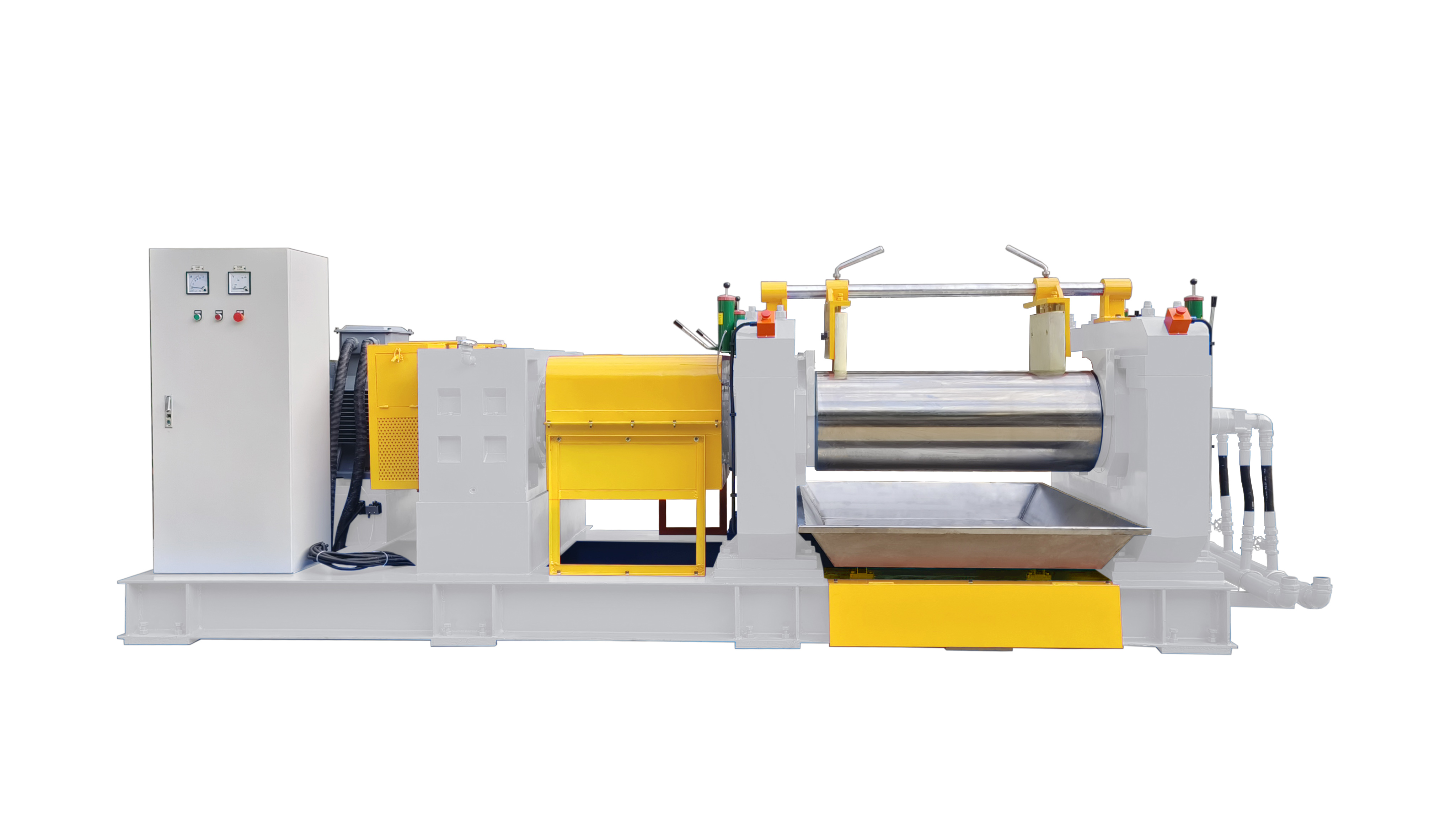 橡膠開煉機 雙輥筒混煉設（shè）備 冷熱（rè）一（yī）體煉膠機