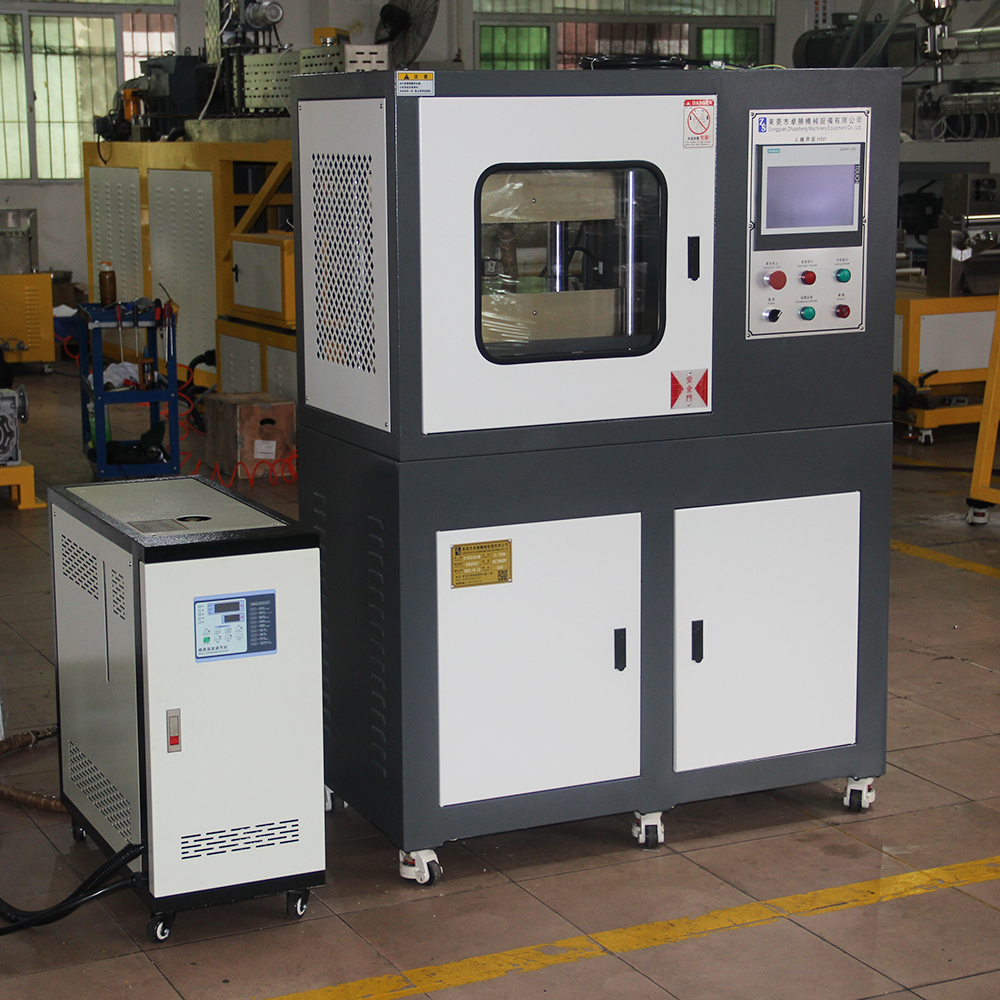 橡膠硫化設備廠家 抽真空塑料薄膜壓片機 PLC程控分段控溫