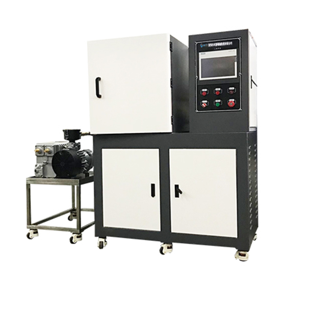 橡膠硫化設（shè）備廠家 抽真空塑料（liào）薄膜壓片機 PLC程控分段控溫