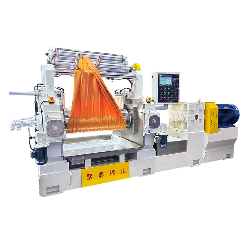 橡膠開煉機 雙輥筒混煉設備 冷熱一體（tǐ）煉膠機